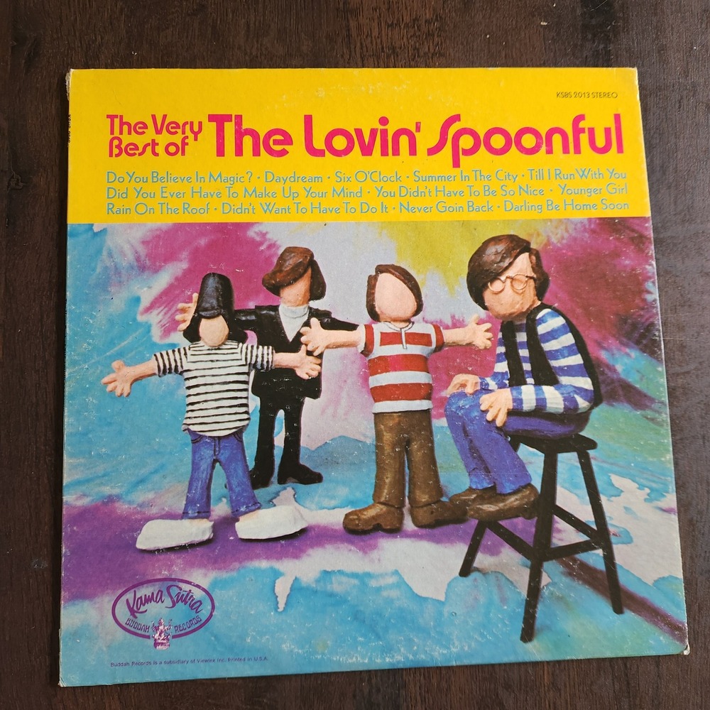 The Very Best of The‎ Lovin' Spoonful Vinyl LP Record Album KSBS 2013 Stereo